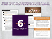 Load image into Gallery viewer, How-To Guide: Buying A New Construction Home (eBook)