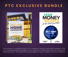 Load image into Gallery viewer, How Money Works + Next Stop, Homeownership! — PTC Course Bundle
